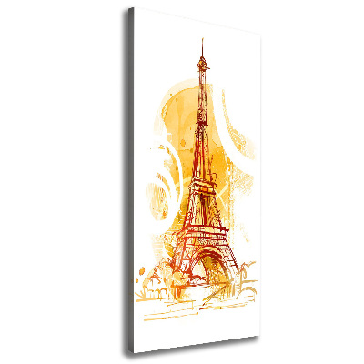 Wandbild vertikales Sommer in Paris