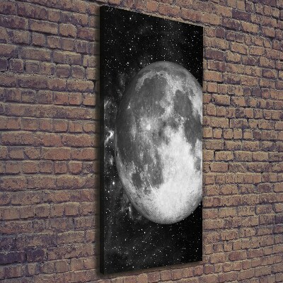 Wandbild vertikales Mond