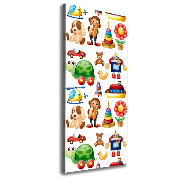 Foto auf leinwand vertikales Spielzeug