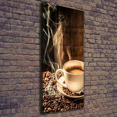 Foto auf leinwand vertikales Aromatischer Kaffee