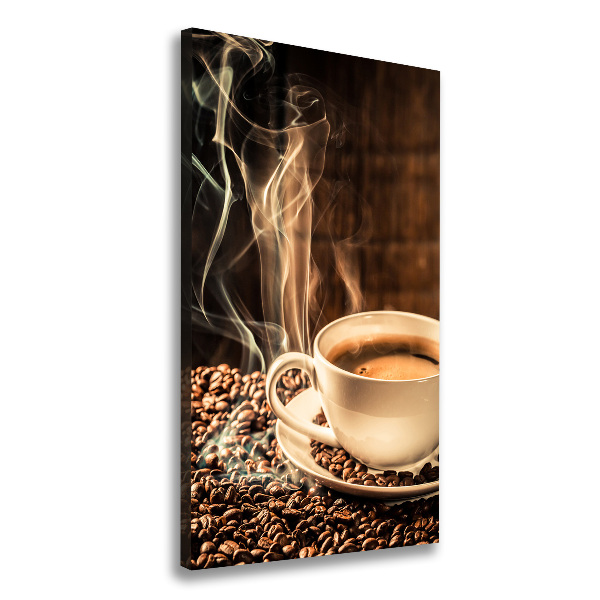 Foto auf leinwand vertikales Aromatischer Kaffee
