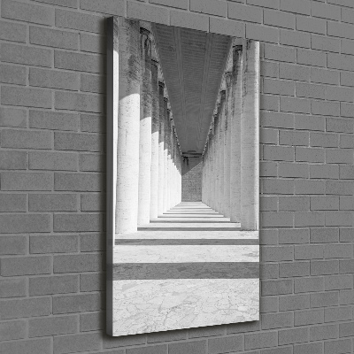 Foto leinwand vertikales Korridor