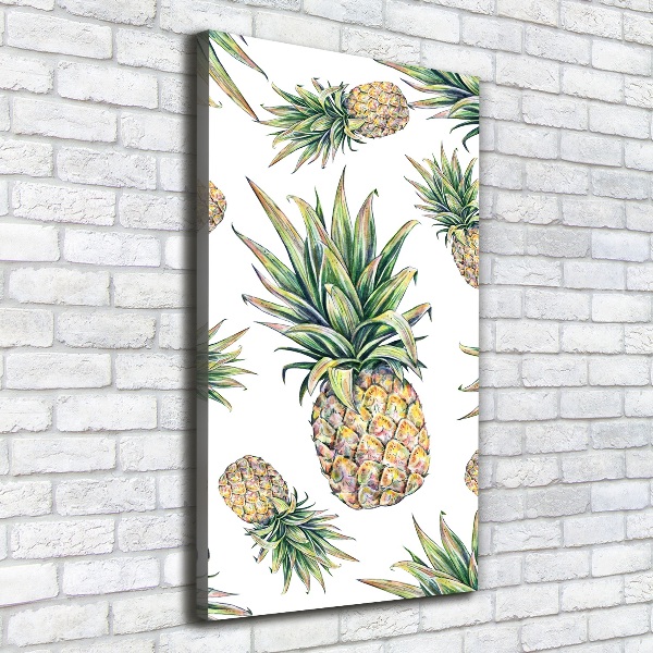 Wandbild vertikales Ananas