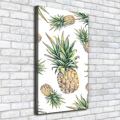 Wandbild vertikales Ananas