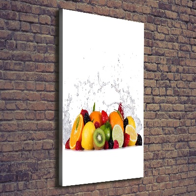 Foto auf leinwand vertikales Obst