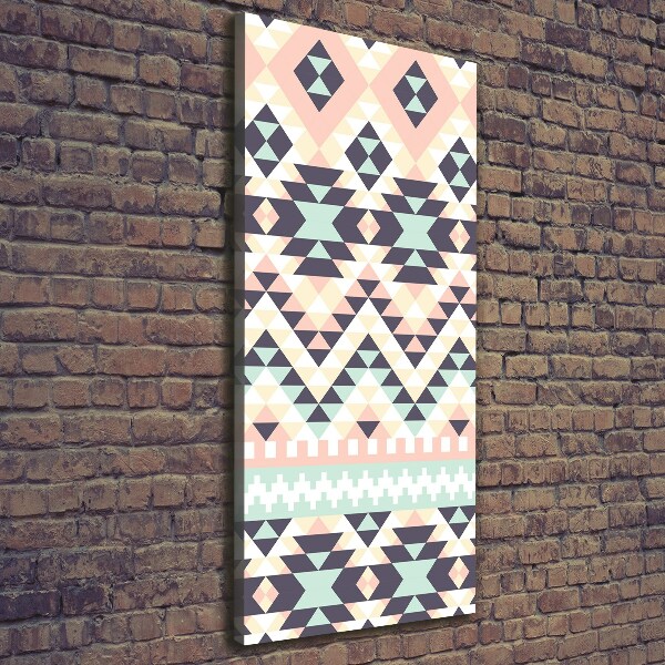 Foto auf leinwand vertikales Ethnische Zugehörigkeit