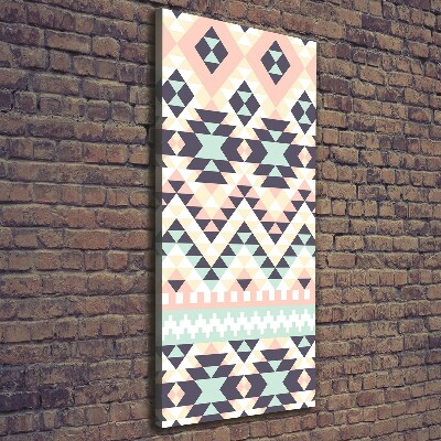 Foto auf leinwand vertikales Ethnische Zugehörigkeit