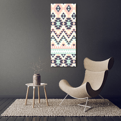 Foto auf leinwand vertikales Ethnische Zugehörigkeit