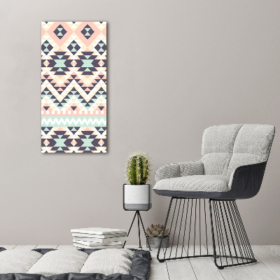 Foto auf leinwand vertikales Ethnische Zugehörigkeit