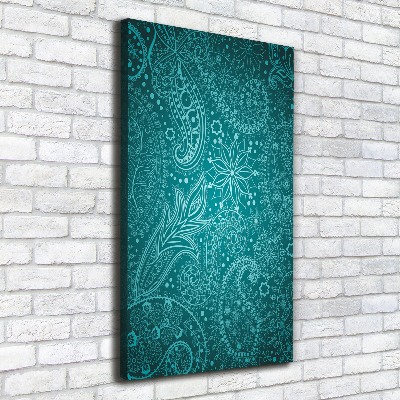 Foto auf leinwand vertikales Ornamente