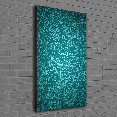 Foto auf leinwand vertikales Ornamente