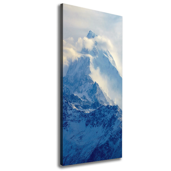 Wandbild vertikales Gipfel des Berges