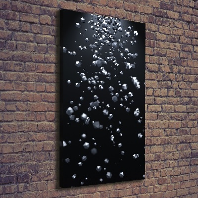 Foto auf leinwand vertikales 3D-Abstraktion