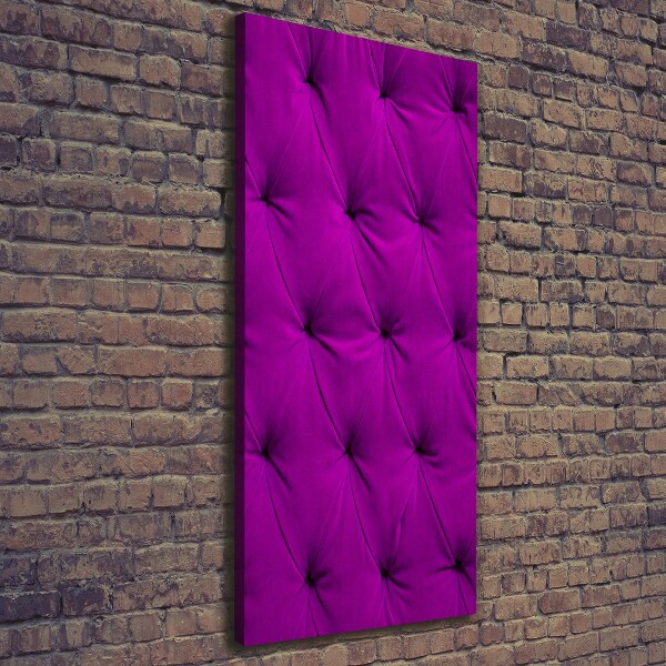 Foto leinwand vertikales Samtwand