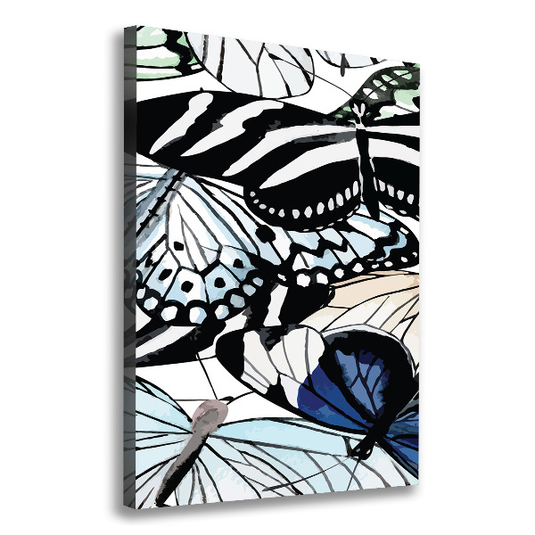 Foto leinwand vertikales Schmetterlinge