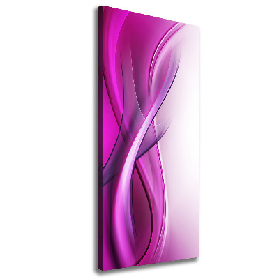 Foto leinwand vertikales Wellen im Hintergrund