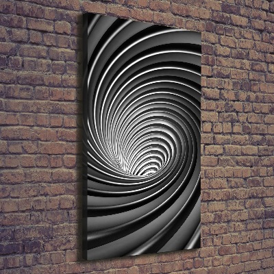 Foto auf leinwand vertikales Abstrakter Wirbel