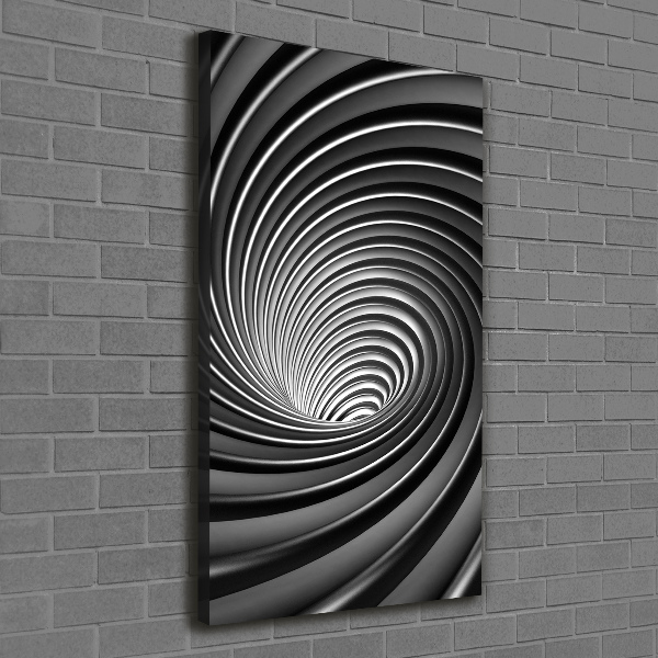 Foto auf leinwand vertikales Abstrakter Wirbel