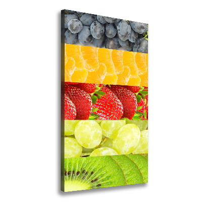 Wandbild vertikales Obst