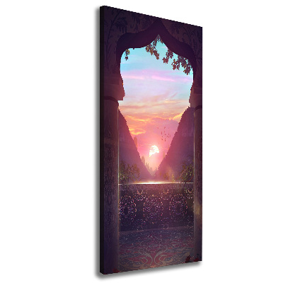 Foto auf leinwand vertikales Östliche Architektur