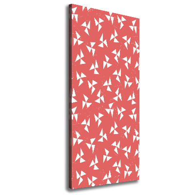 Foto auf leinwand vertikales Geometrischer Hintergrund