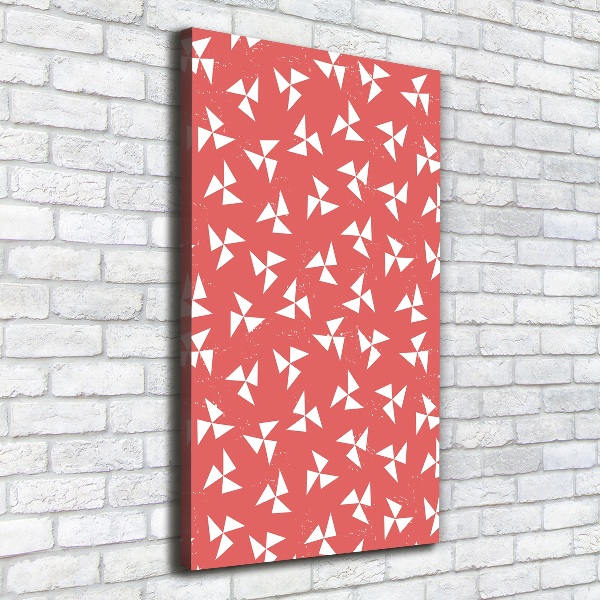 Foto auf leinwand vertikales Geometrischer Hintergrund