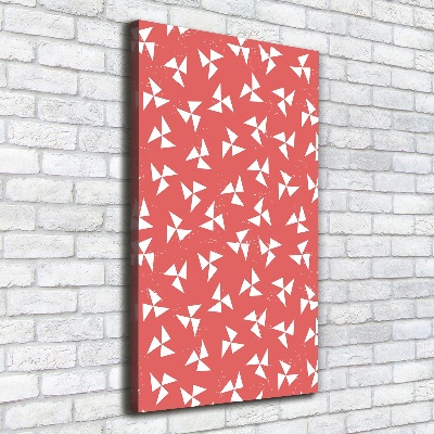 Foto auf leinwand vertikales Geometrischer Hintergrund