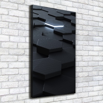 Wandbild vertikales Abstraktion