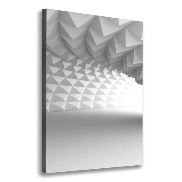 Foto auf leinwand vertikales Abstrakter Tunnel