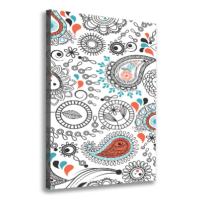 Wandbild vertikales Ornamente