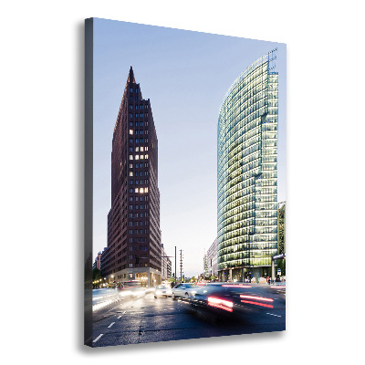 Foto auf leinwand vertikales Wolkenkratzer