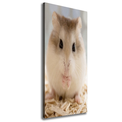 Foto auf leinwand vertikales Hamster