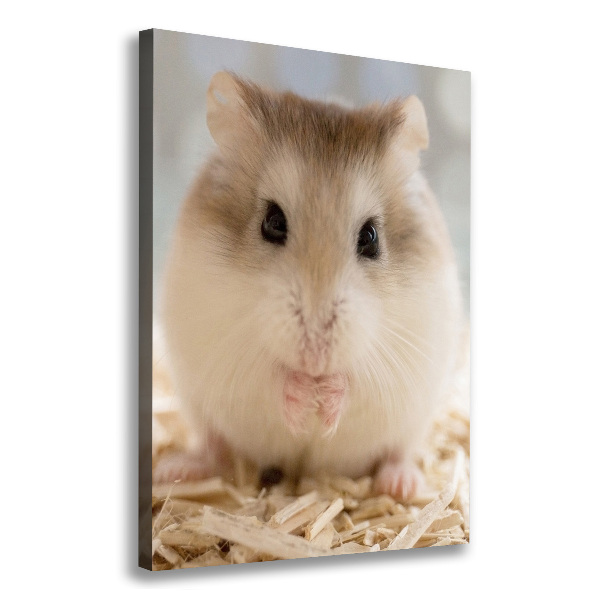 Foto auf leinwand vertikales Hamster