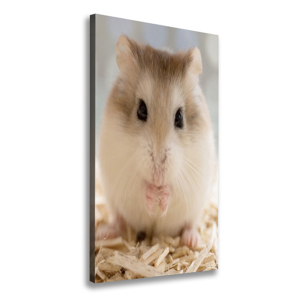 Foto auf leinwand vertikales Hamster