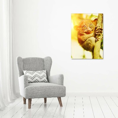 Wandbild vertikales Geisterkoboldmaki