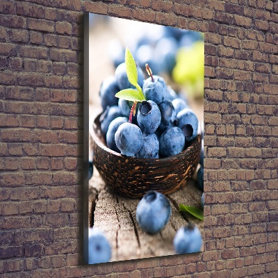 Foto auf leinwand vertikales Beeren