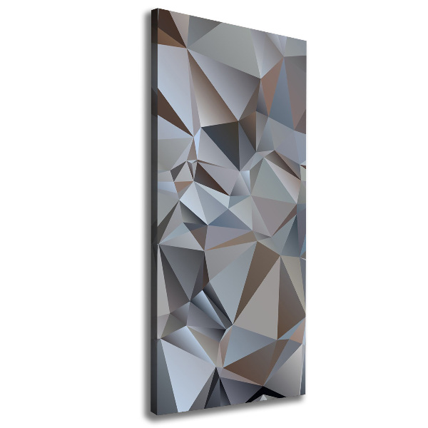 Foto leinwand vertikales Abstrakte Dreiecke