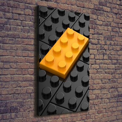 Wandbild vertikales Lego