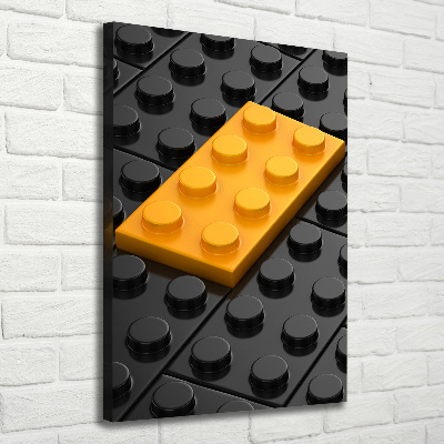 Wandbild vertikales Lego