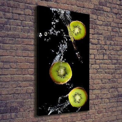 Foto leinwand vertikales Kiwi
