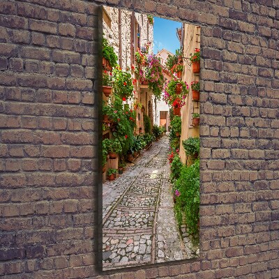 Foto leinwand vertikales Umbrien, Italien