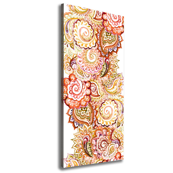 Foto leinwand vertikales Ornamente