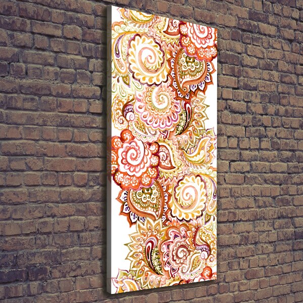 Foto leinwand vertikales Ornamente