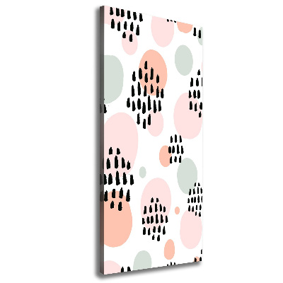 Foto auf leinwand vertikales Abstrakter Hintergrund