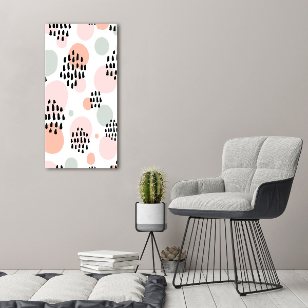 Foto auf leinwand vertikales Abstrakter Hintergrund