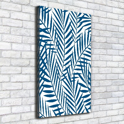 Foto auf leinwand vertikales Tropische Blätter