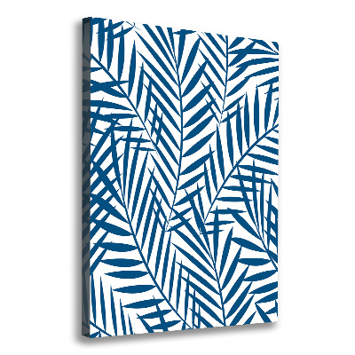 Foto auf leinwand vertikales Tropische Blätter