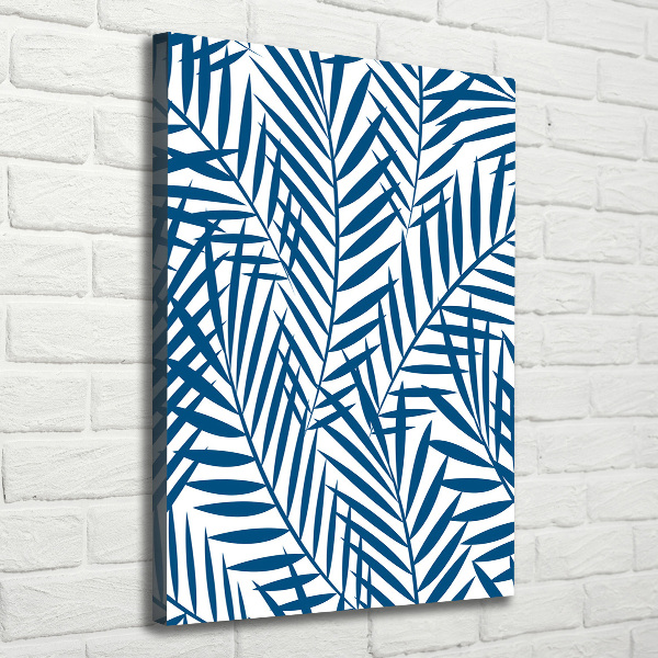 Foto auf leinwand vertikales Tropische Blätter