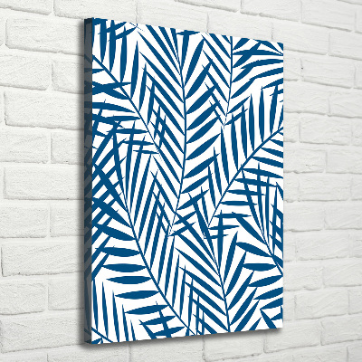 Foto auf leinwand vertikales Tropische Blätter