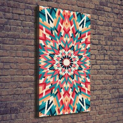 Foto auf leinwand vertikales Kaleidoskop